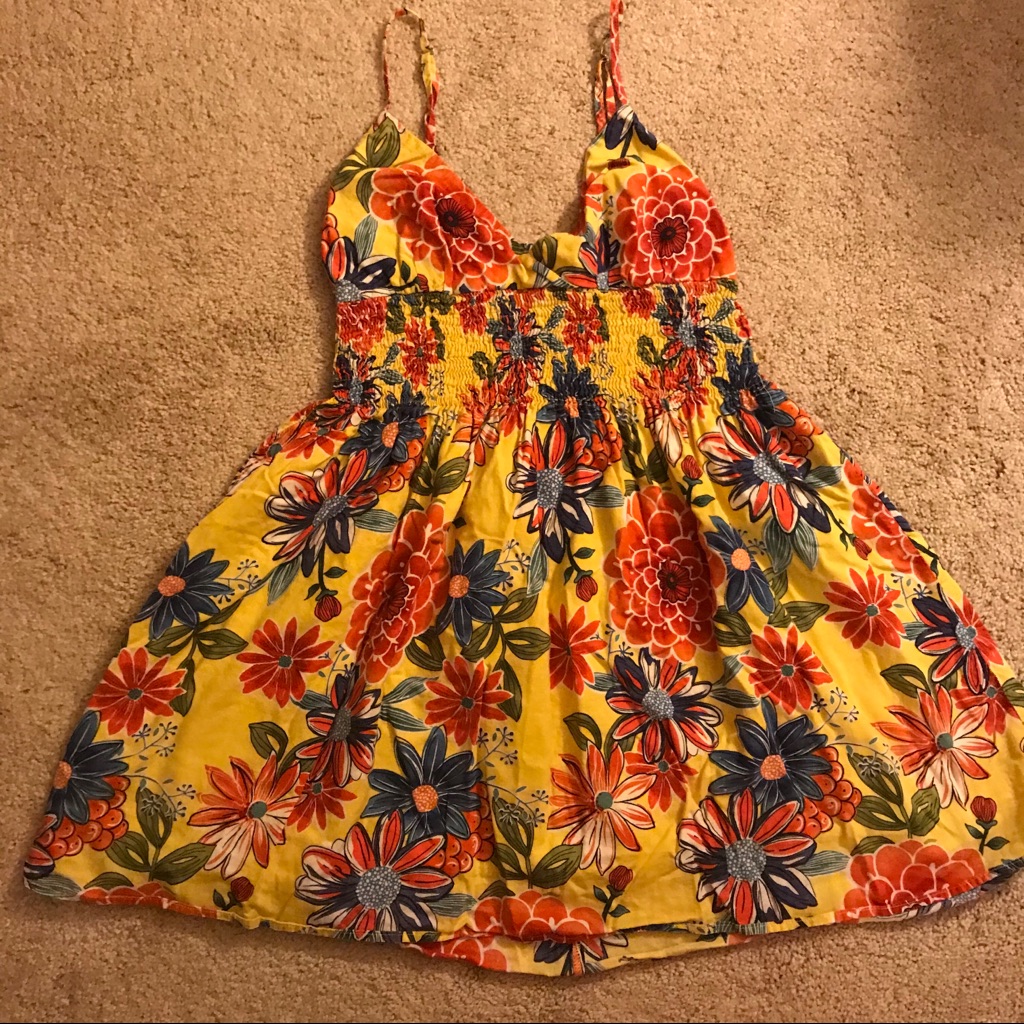 Medium Xhilaration Floral Babydoll Summer Dress